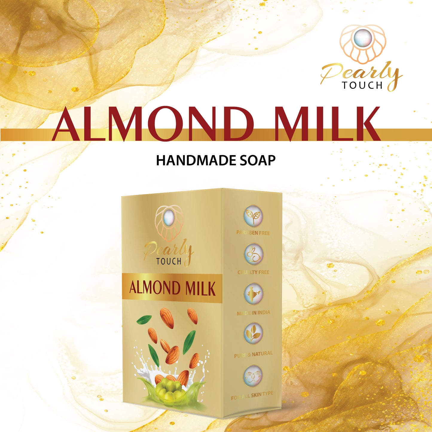 Almond Milk Soap Clear Based