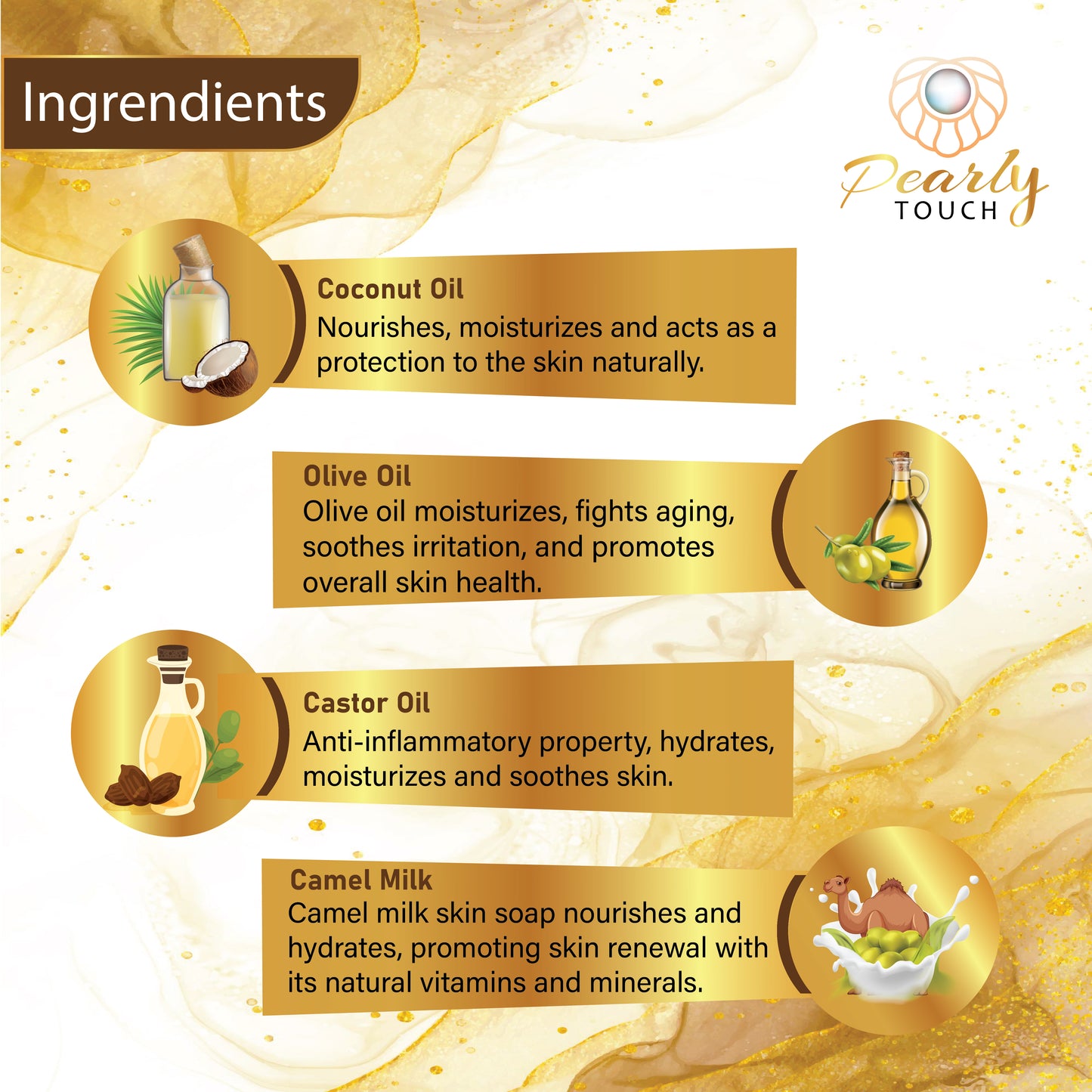 Camel Milk Soap Clear Based