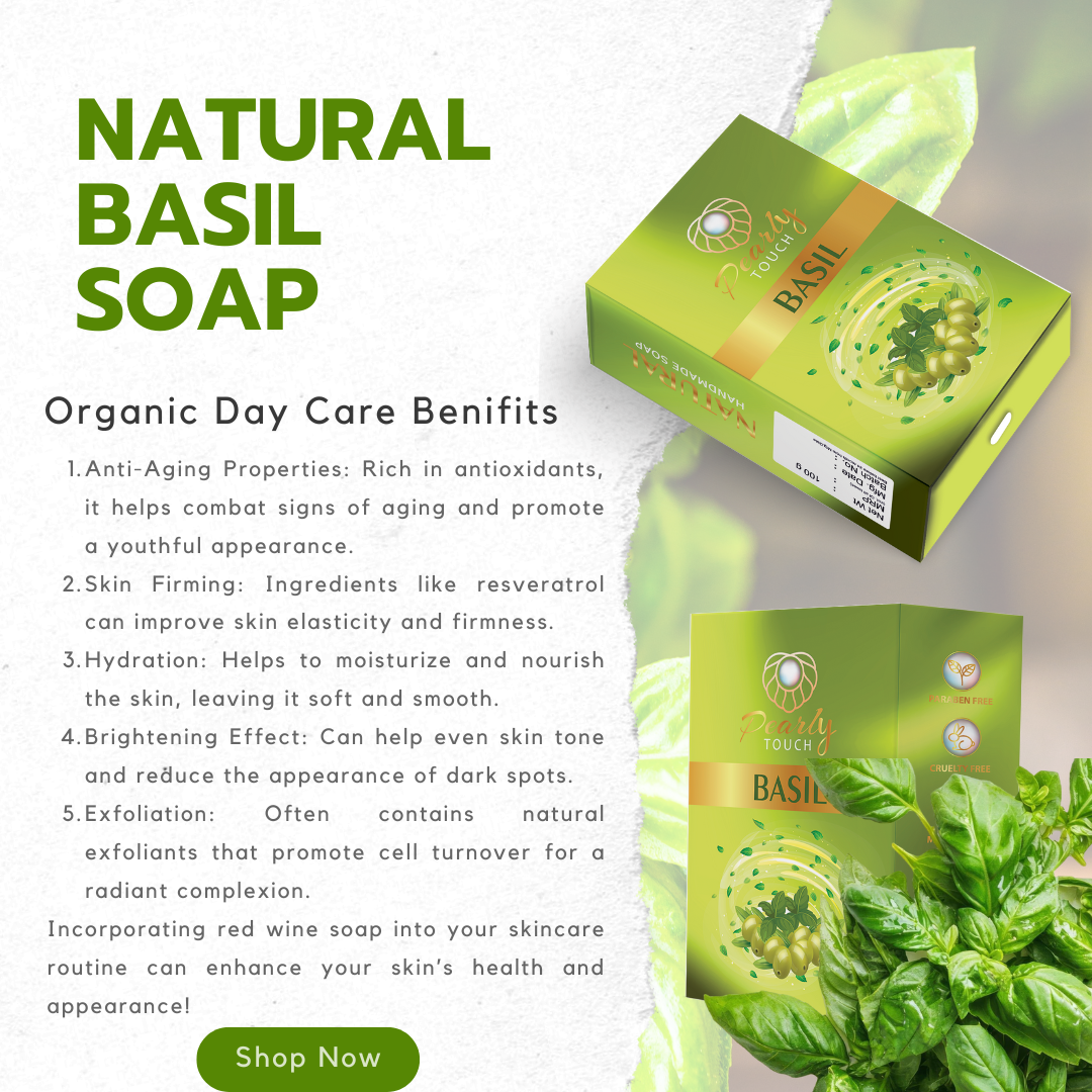 Natural Basil Soap