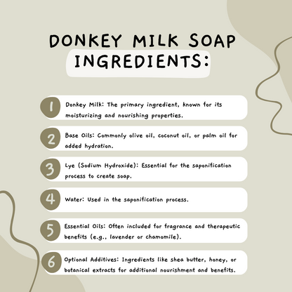 Natural Donkey Milk Soap