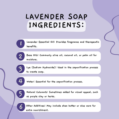 Natural Lavender Soap