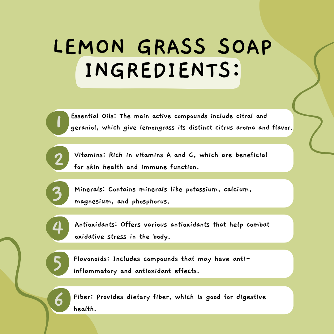 Natural Lemon Grass Soap