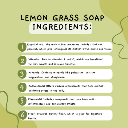 Natural Lemon Grass Soap
