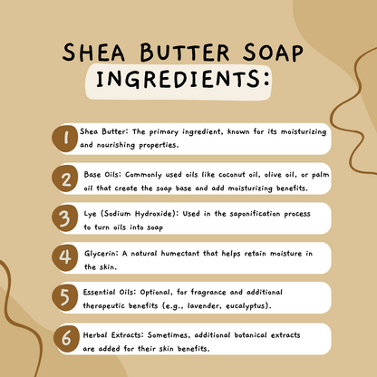 Natural Shea butter soap