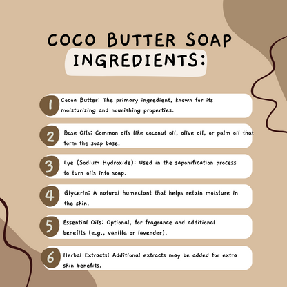 Natural Coco Butter Soap