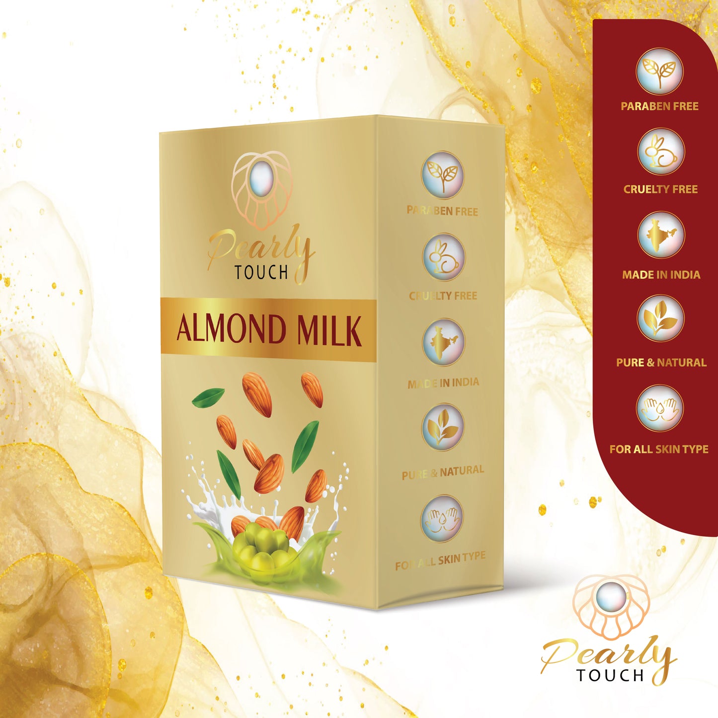 Almond Milk Soap Clear Based