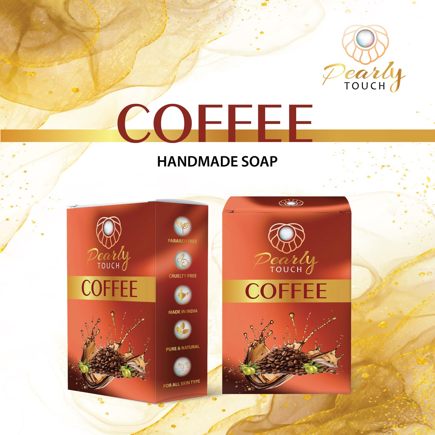 Coffee Soap Clear Based