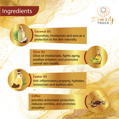 Coffee Soap Clear Based