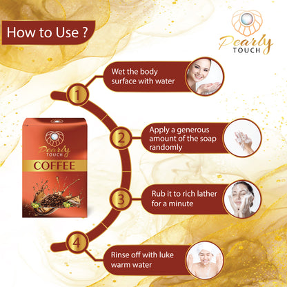 Coffee Soap Clear Based