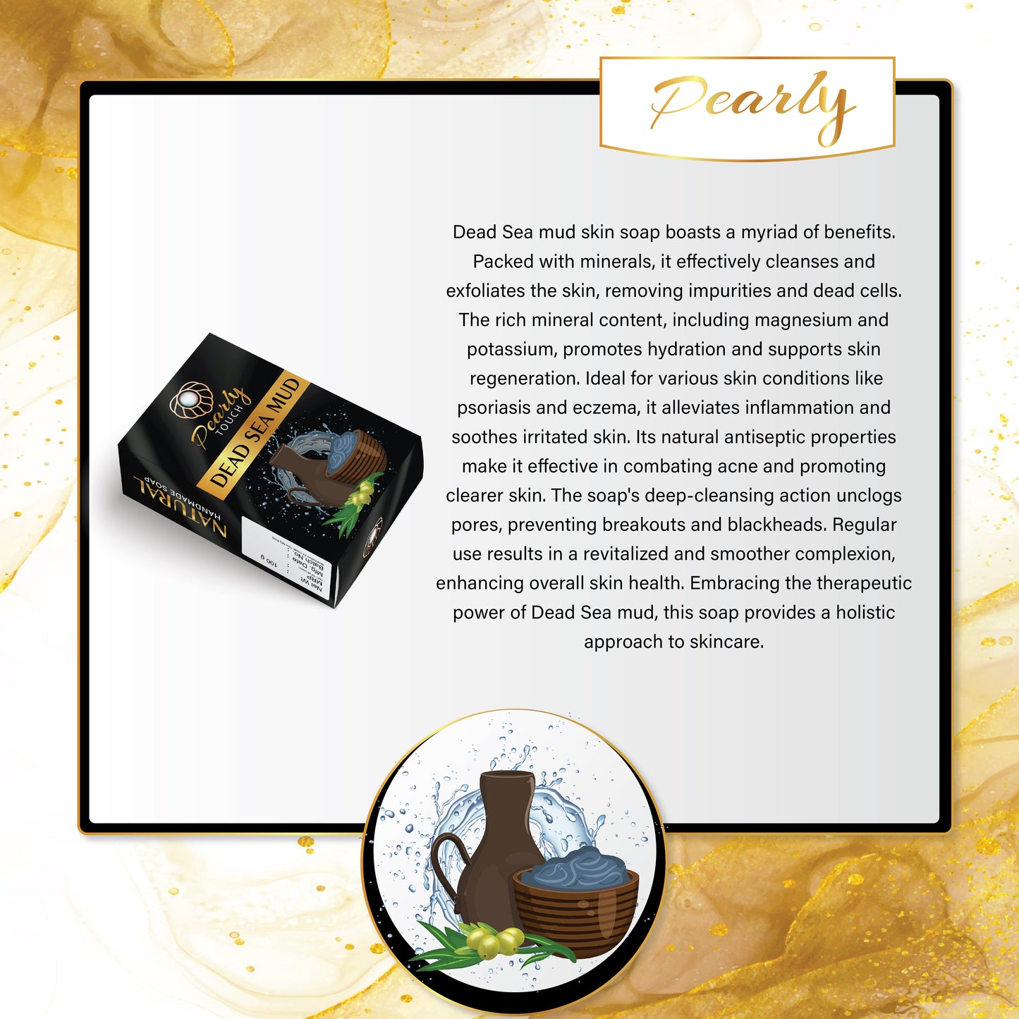 Dead Sea Mud Clear Based