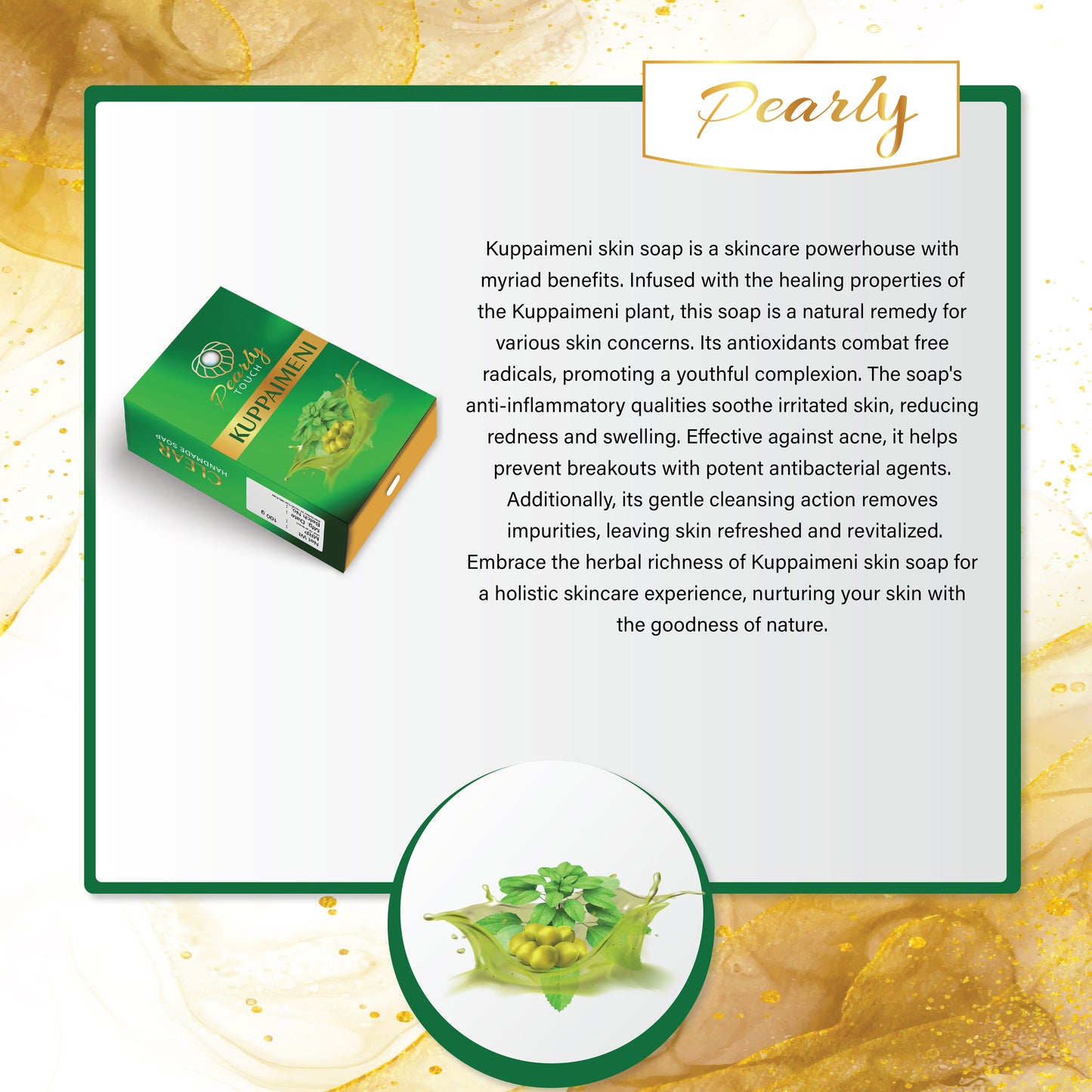 Kuppaimeni Soap Clear Based