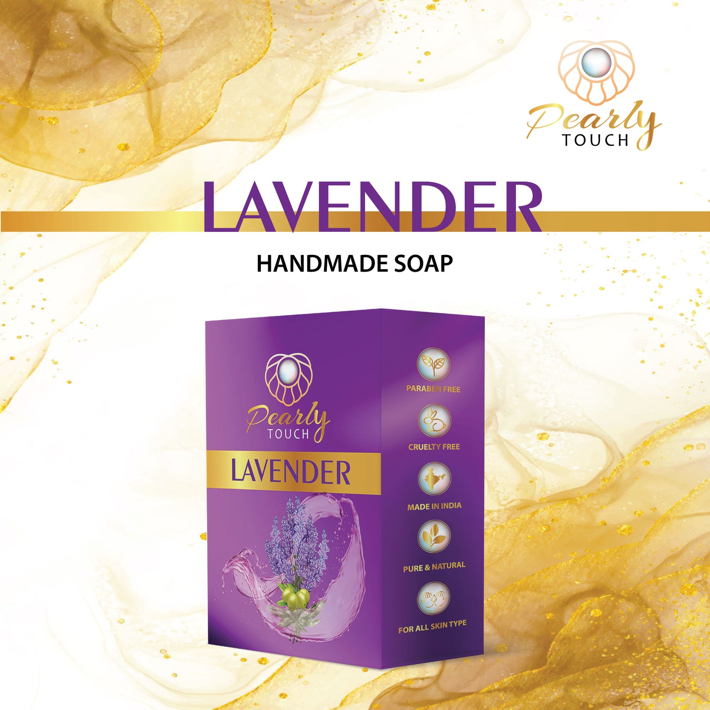 Lavender Soap Clear Based
