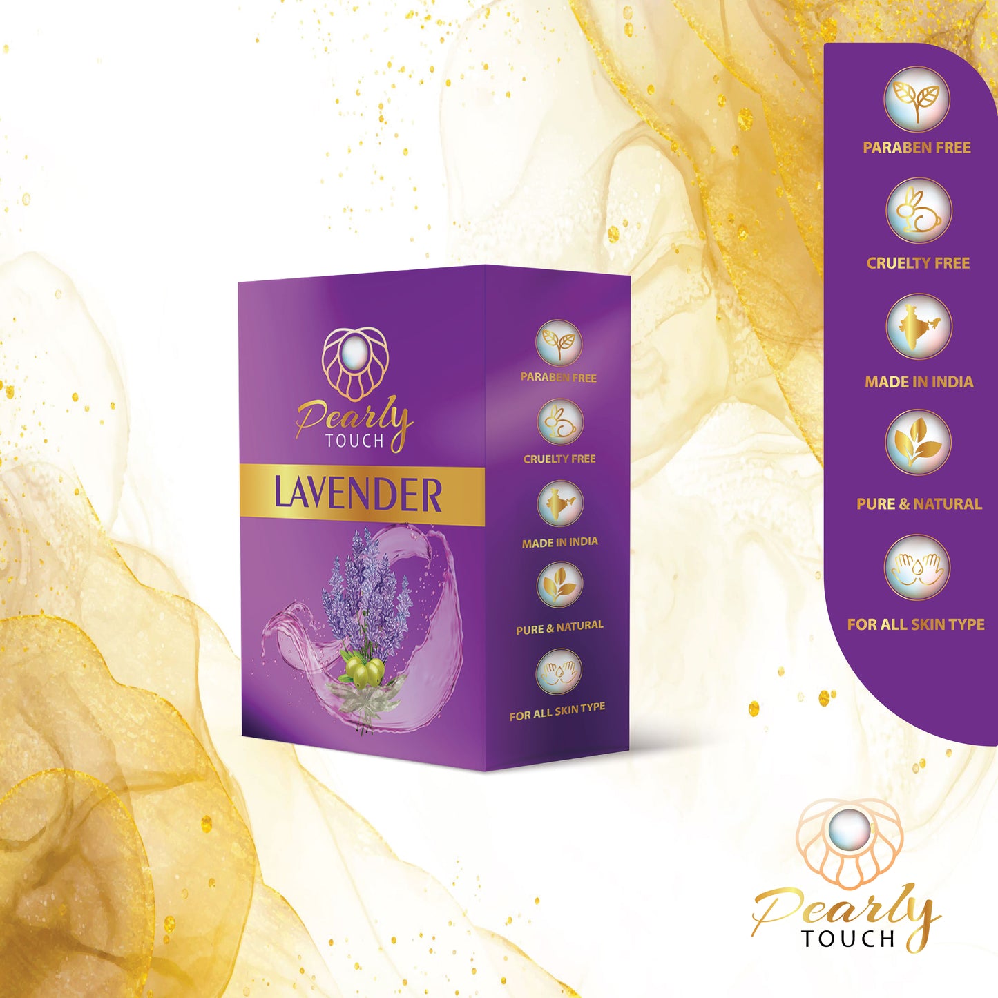 Lavender Soap Clear Based