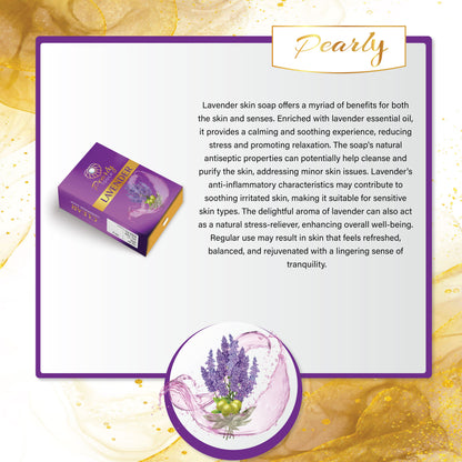 Lavender Soap Clear Based