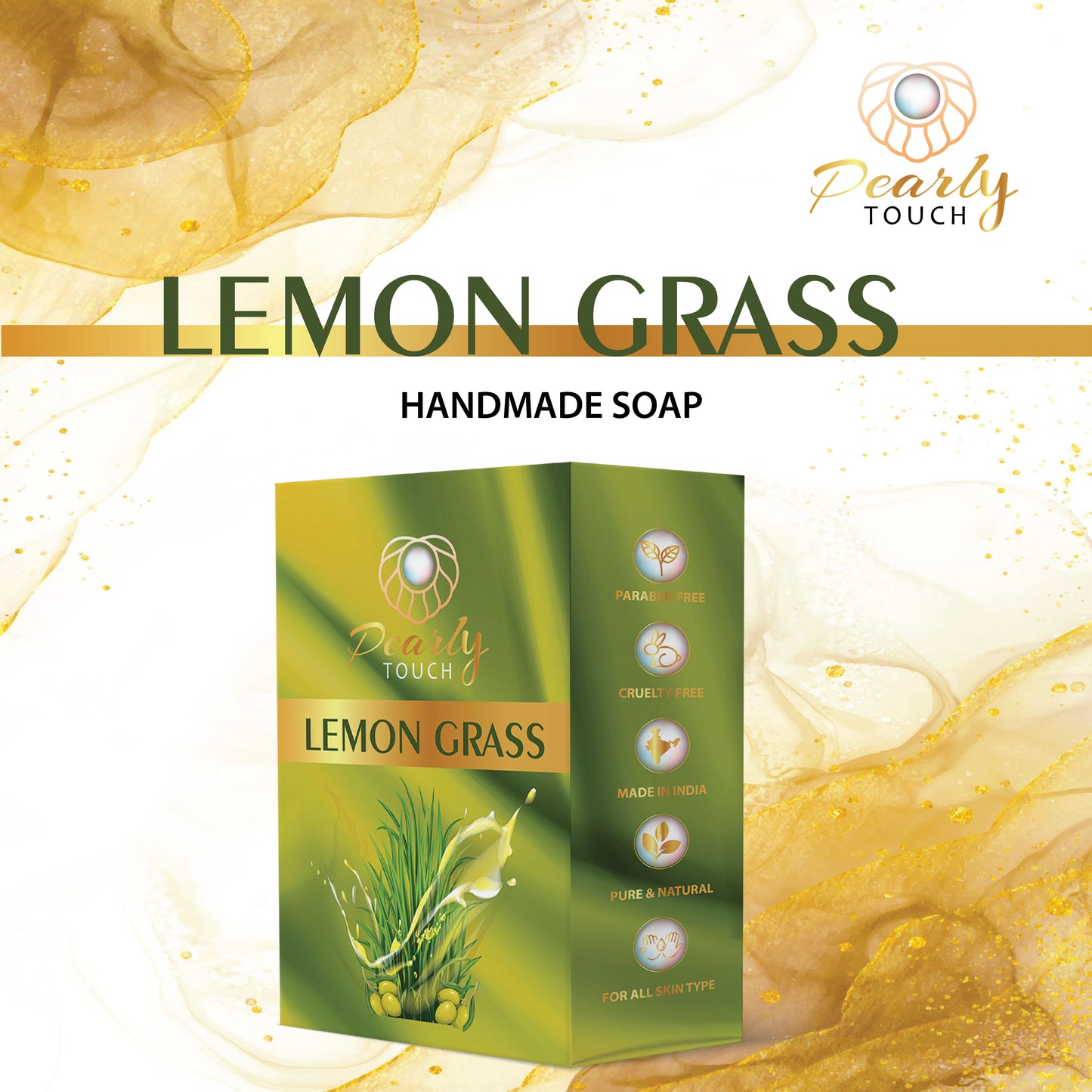 Lemon Grass Soap Clear Based