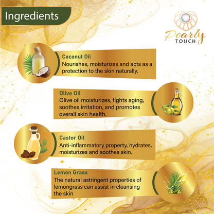 Lemon Grass Soap Clear Based