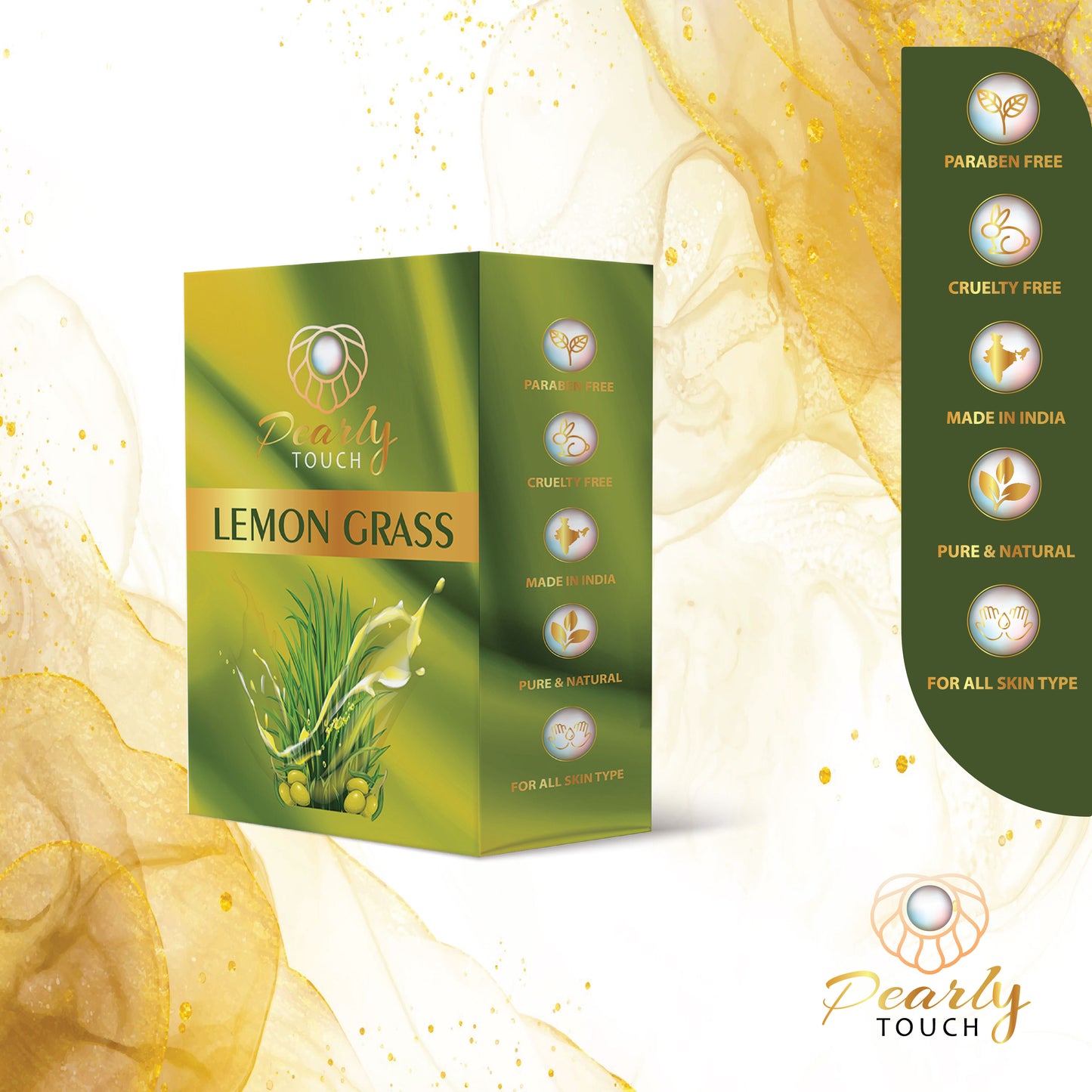 Lemon Grass Soap Clear Based