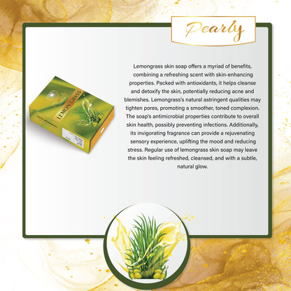 Lemon Grass Soap Clear Based