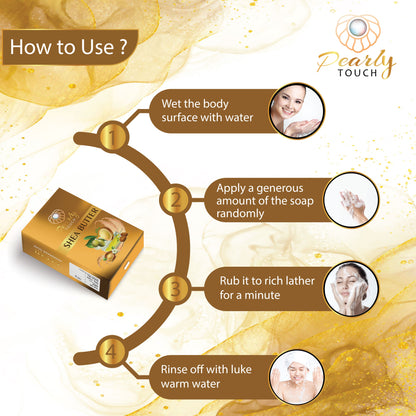Shea Butter Soap Clear Based