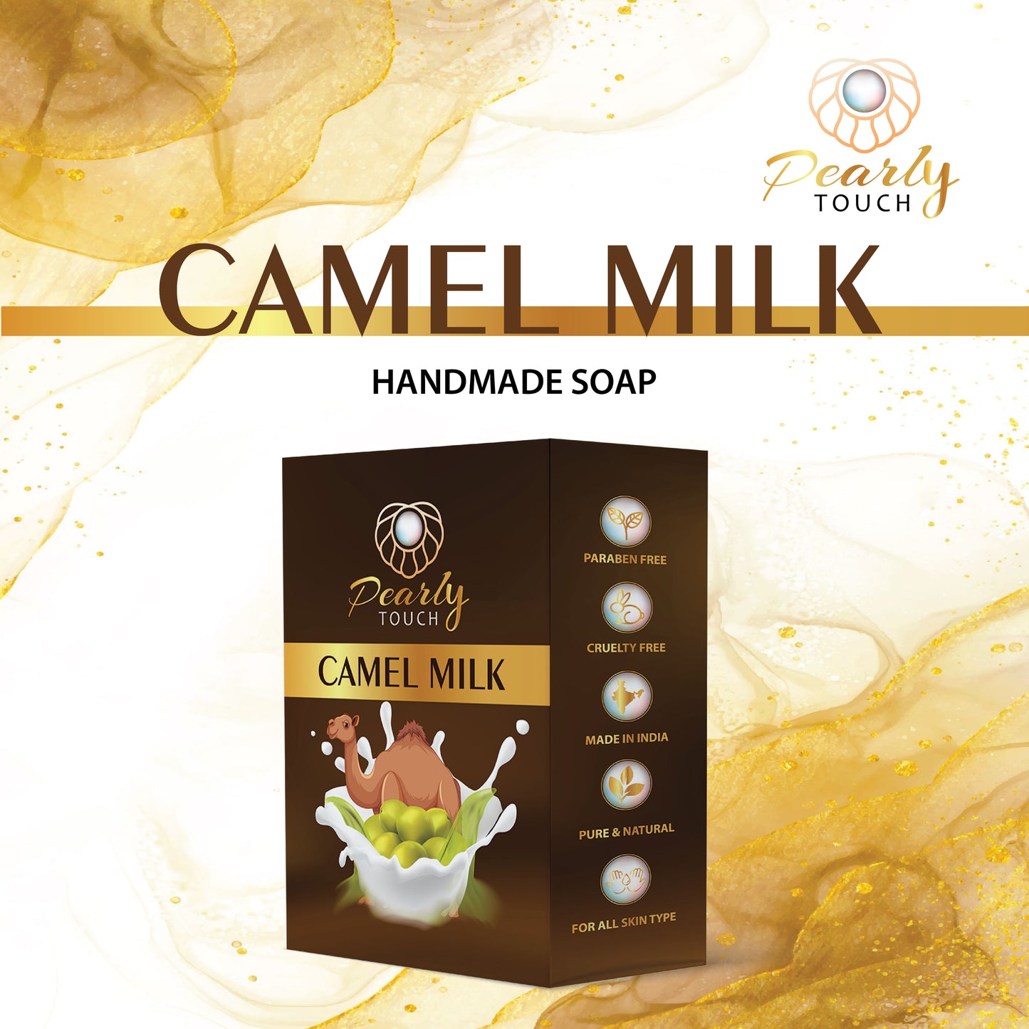 Camel Milk Soap Clear Based