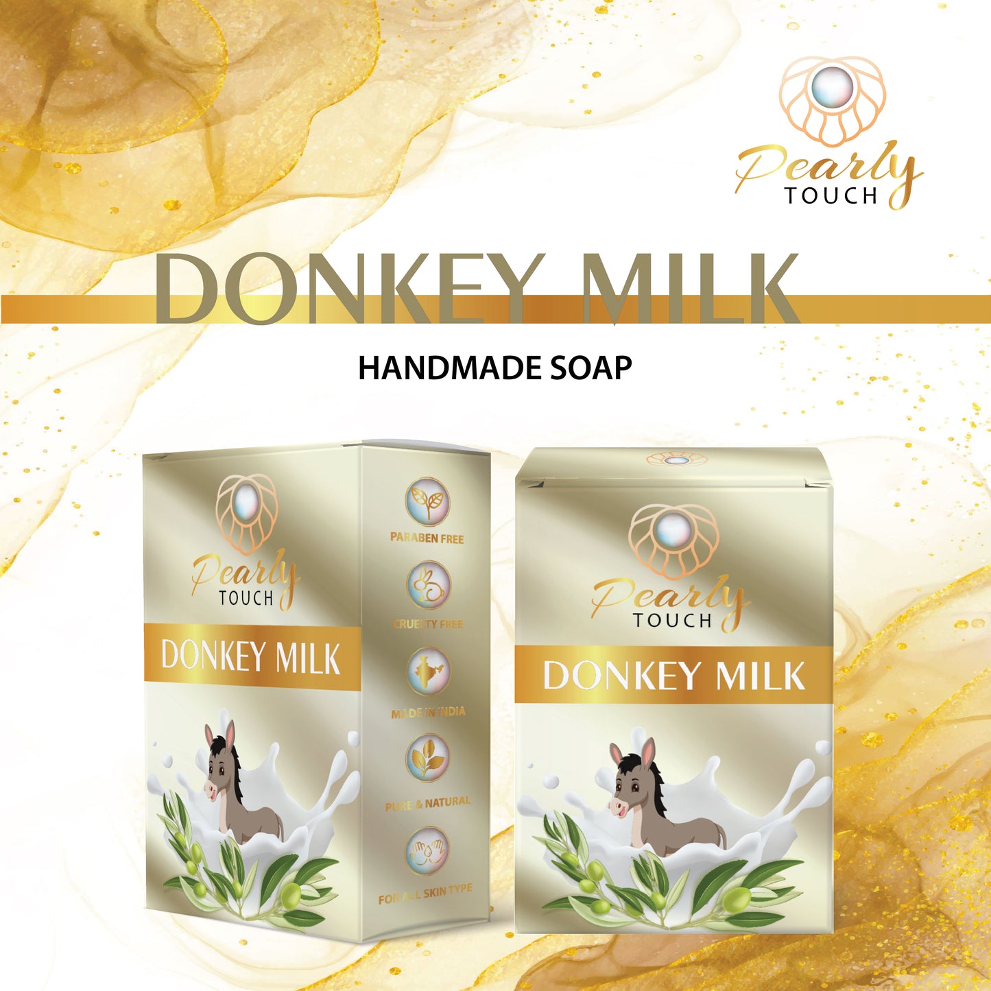 Donkey Milk Soap Clear Based