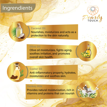 Donkey Milk Soap Clear Based