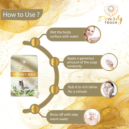 Donkey Milk Soap Clear Based