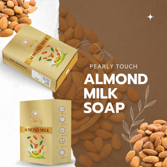 Almond Milk Soap Clear Based